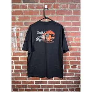 Vintage 90s Chase Authentics Dale Earnhardt Black Shirt Basic Nascar Adult XL